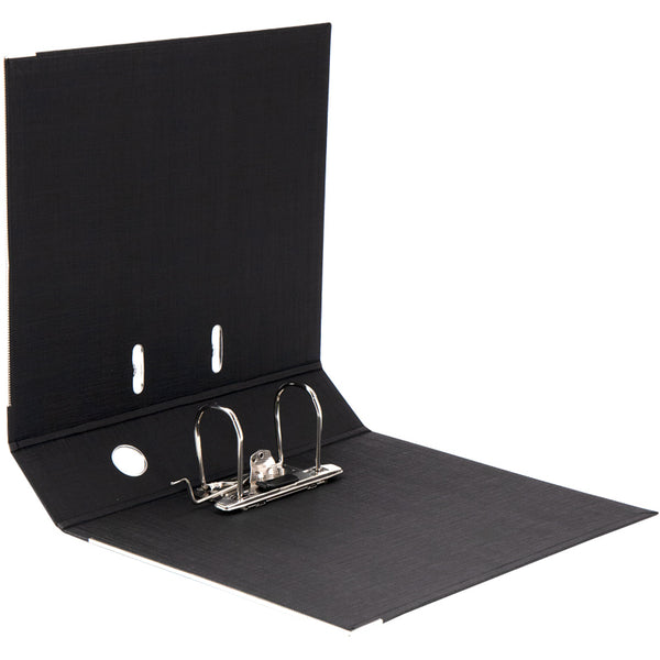 Ordner Axent Prestige+ 1722-01P-A, beidseitig, A4, 75 mm, zerlegt, schwarz
