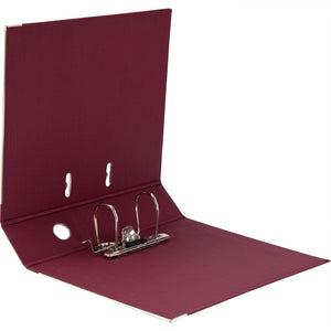 Ordner Axent Prestige+ 1722-05P-A, beidseitig, A4, 75 mm, zerlegt, bordeaux