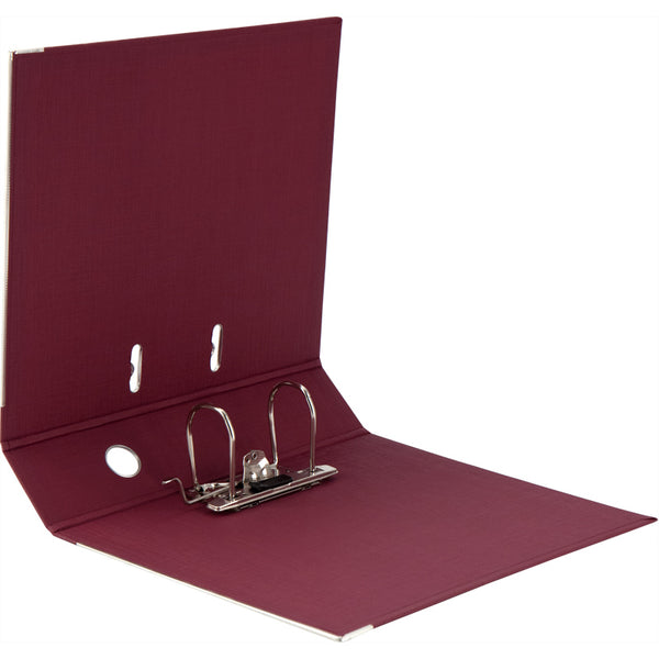 Ordner Axent Prestige+ 1722-05P-A, beidseitig, A4, 75 mm, zerlegt, bordeaux