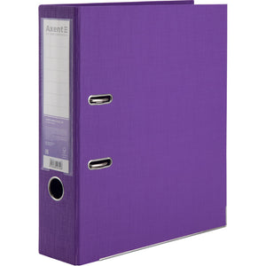 Lever-arch file Axent Prestige+ 1722-11P-A, 7,5 cm, double-sided, non-assembled, violet