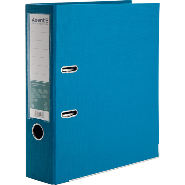 Ordner Axent Prestige+ 1722-31P-A, beidseitig, A4, 75 mm, zerlegt, dunkel türkis