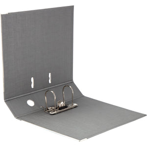 Ordner Axent Prestige+ 1722-34P-A, beidseitig, A4, 75 mm, zerlegt, silber