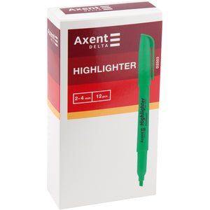 Delta Highlighter D2503-04, 2-4 mm, keilförmiger, grün