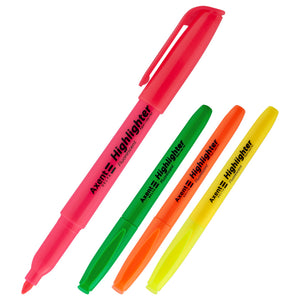 Textmarker Delta D2503-40, 2-4 mm, keilförmig, sortiert
