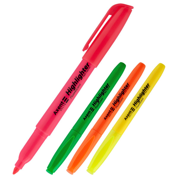 Textmarker Delta D2503-40, 2-4 mm, keilförmig, sortiert