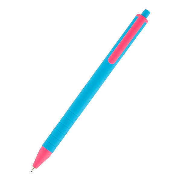 Semi-gel pen Axent Reporter Color AB1069-02-A, retractable, blue