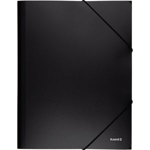 Eckspanner-Mappe Axent 1508-01-A, A4, schwarz