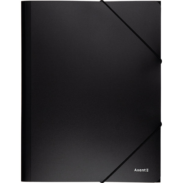 Eckspanner-Mappe Axent 1508-01-A, A4, schwarz