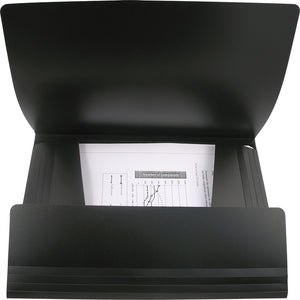 Eckspanner-Mappe Axent 1508-01-A, A4, schwarz