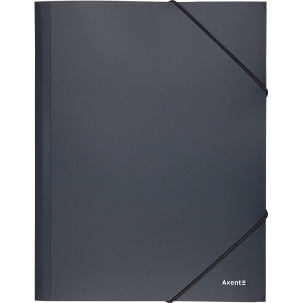 Eckspanner-Mappe Axent 1508-03-A, A4, grau
