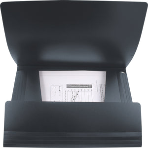 Eckspanner-Mappe Axent 1508-03-A, A4, grau
