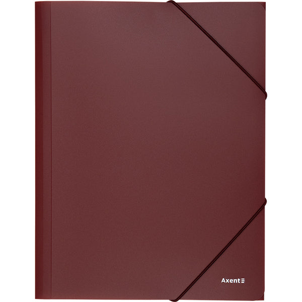 Eckspanner-Mappe Axent 1508-04-A, A4, bordeaux