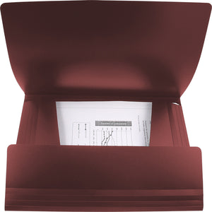 Eckspanner-Mappe Axent 1508-04-A, A4, bordeaux