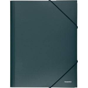 Folder with elastic bands Axent 1508-05-A, А4, green