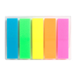 Index-Haftstreifen Delta D2450-01 12x45 mm, 125 Stuck, neonfarben