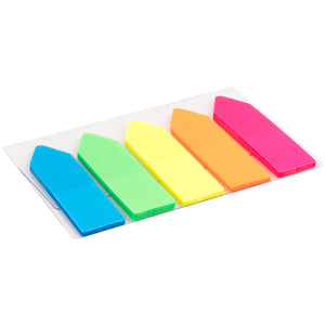 Index-Haftstreifen Delta D2450-02 12x45 mm, 125 Stück, neonfarben