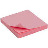 Haftnotizblock Delta D3314-03, 75x75 mm, Haftnotizblock, 100 Blatt, rosa