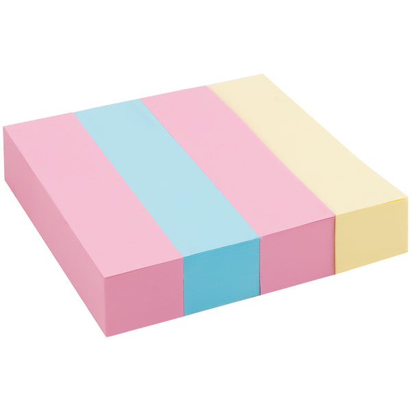 Page markers Delt D3445-01, 4х12х51 mm, 400 pcs., 4 pastel colors
