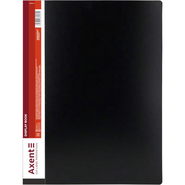 Sichtbuch Axent 1200-01-A, A4, 100 Hüllen, schwarz