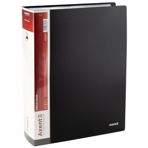 Sichtbuch Axent 1200-01-A, A4, 100 Hüllen, schwarz