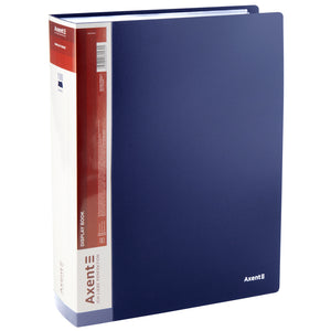 Display-book, 100 files, blue