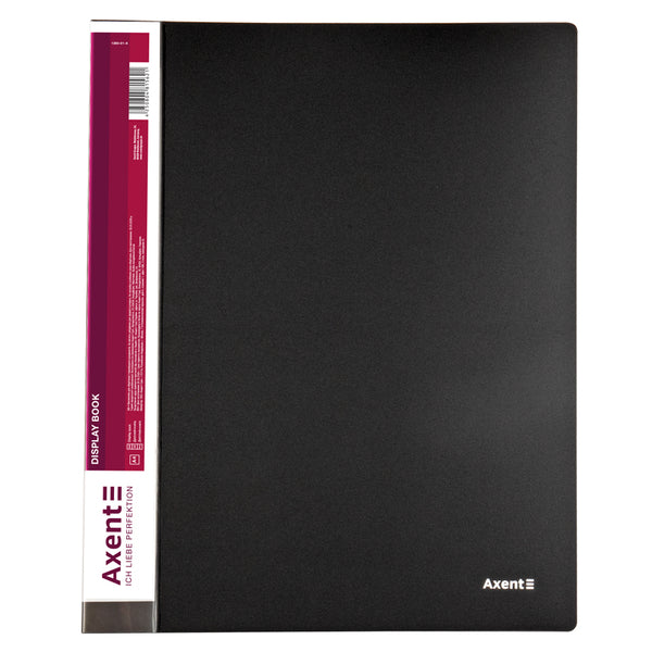 Display-book, 80 files, black
