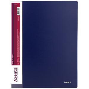 Display-book, 80 files, blue