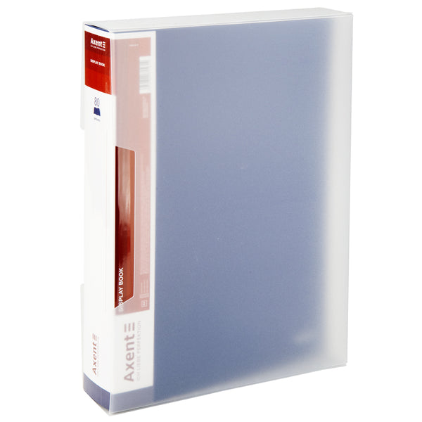 Display-book, 80 files, blue