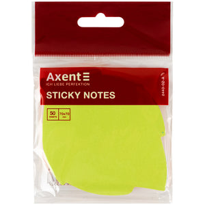 Haftnotizblock Axent 2443-02-A, 70x70 mm, 50 Blätter, Blatt
