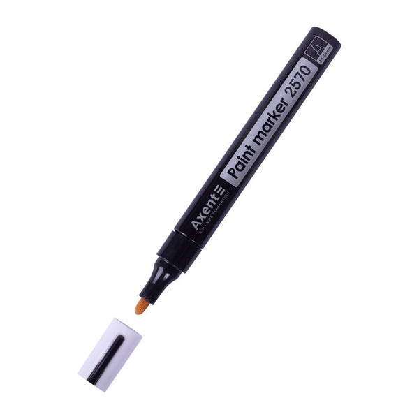 Marker Axent Paint 2570-01-A, 2,4-2,8 mm, rund, schwarz