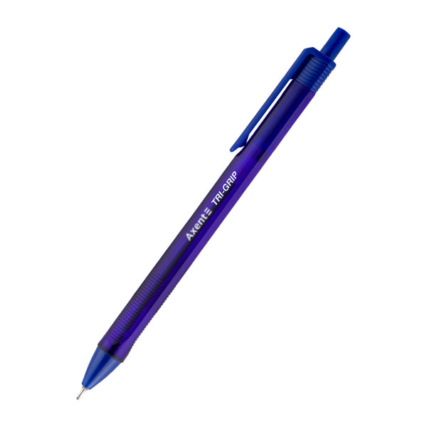 Tri-Grip Ölstift Axent AB1081-02-A, 0,7 mm, blau