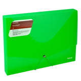 Eckspanner-Mappe Axent 1502-26-A, A4, transparent grün
