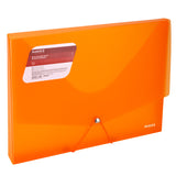 Eckspanner-Mappe Axent 1502-25-A, A4, transparent orange