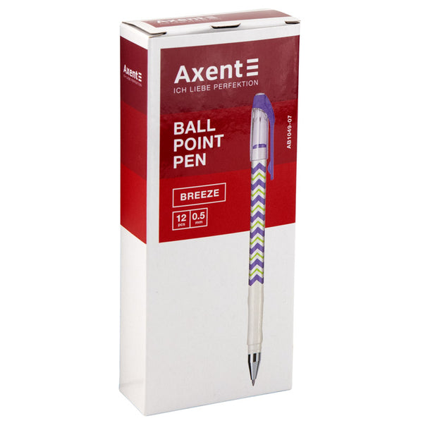 Kugelschreiber Axent Breeze AB1049-07-A, 0,5 mm, blau