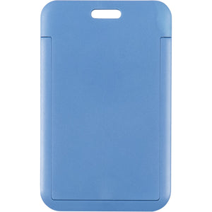 Vertikaler Badge-Slider Axent 4500V-02-A 54x85 mm, blau