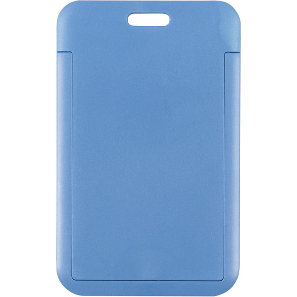 Vertikaler Badge-Slider Axent 4500V-02-A 54x85 mm, blau