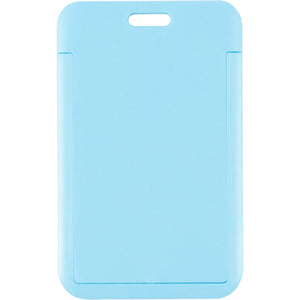 Vertikaler Badge-Slider Axent 4500V-22-A 54x85 mm, blau