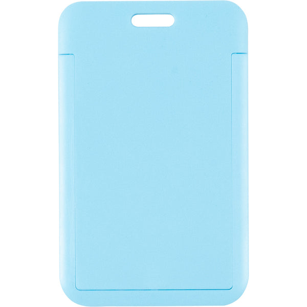 Vertikaler Badge-Slider Axent 4500V-22-A 54x85 mm, blau