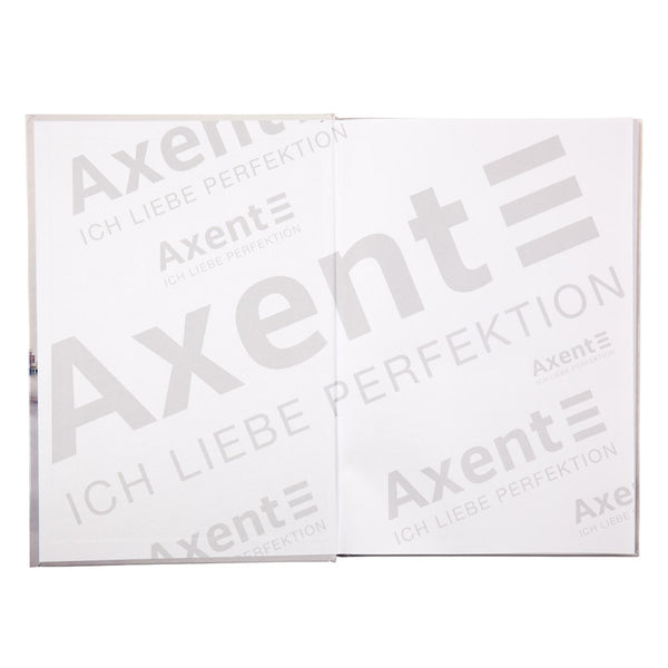 Notebook Axent Diagonal 8423-21-A, A4, 192 sheets, squared, turquoise