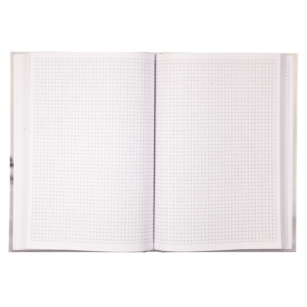 Notebook Axent Diagonal 8423-21-A, A4, 192 sheets, squared, turquoise