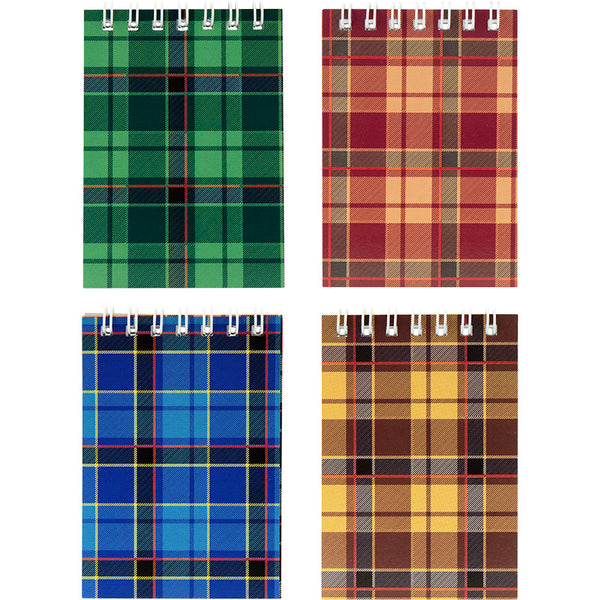 Spiral Notebook Delta D8014-01, A7, 48 sheets, squared, assorted colours