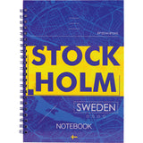 Spiralnotizbuch Axent Flags Stockholm 8032-08-A, A5