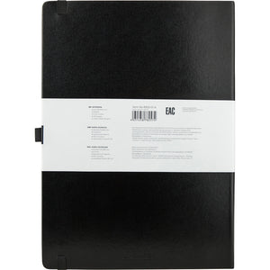 Notizbuch Axent Partner Grand 8303-01-A, A4, 210x295 mm, 100 Blatt, Punkt, Hardcover, schwarz