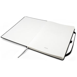 Notizbuch Axent Partner Grand 8303-01-A, A4, 210x295 mm, 100 Blatt, Punkt, Hardcover, schwarz