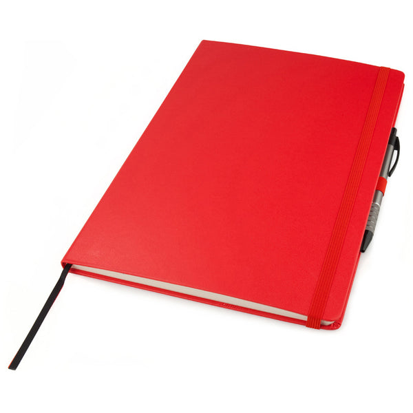 Notizbuch Axent Partner Grand 8303-06-A, A4, 210x295 mm, 100 Blatt, Punkt, Hardcover, rot