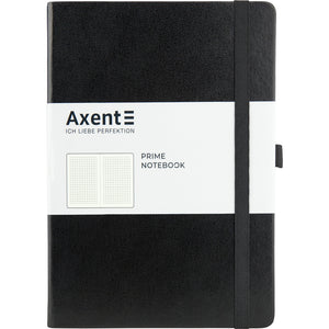 Notebook Axent Partner Prime 8305-01-A, A5, 96 sheets, squared, black