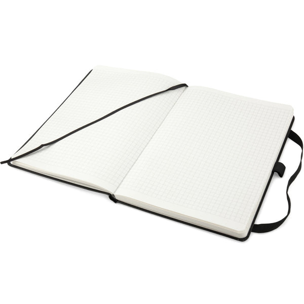Notebook Axent Partner Prime 8305-01-A, A5, 96 sheets, squared, black