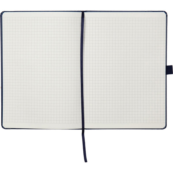Notizbuch Axent Partner Prime 8305-02-A, A5, 145x210 mm, 96 Blätter, kariert, harter umschlag, dunkelblau