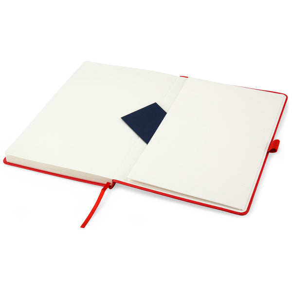 Notizbuch Axent Partner Prime 8305-06-A, A5, 145x210 mm, 96 Blätter, kariert, harter umschlag, rot