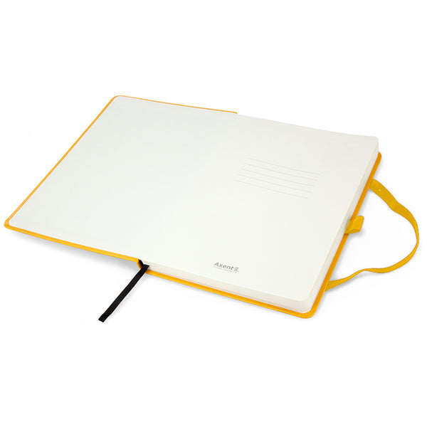 Notebook Axent Partner Prime 8305-08-A, A5, 96 sheets, squared, yellow